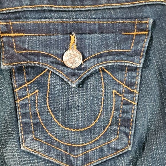 True Religion‎ Becky Petite Bootcut Jeans Size 29 - Picture 10 of 10